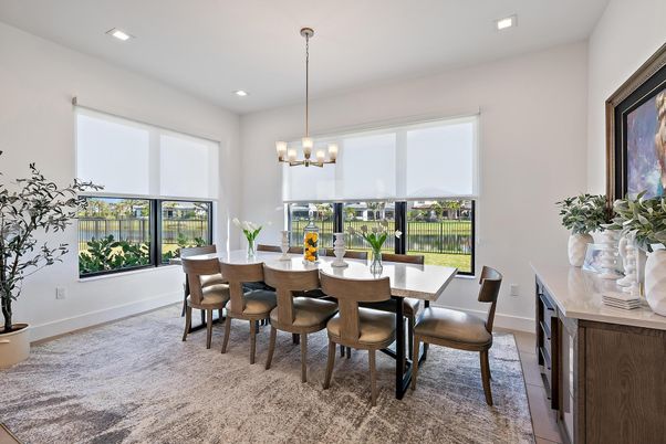 Chandelier, Dining room, Interior, Recessed Lighting