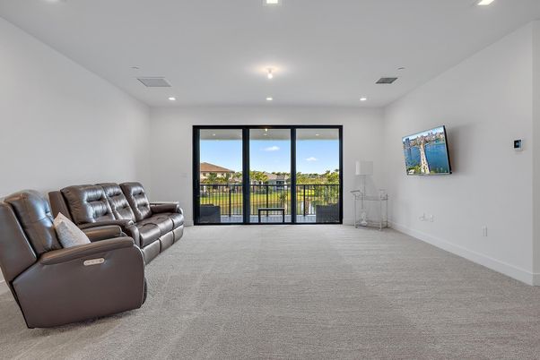 Home Theatre Room, Interior, Living room, Recessed Lighting, Theatre Room