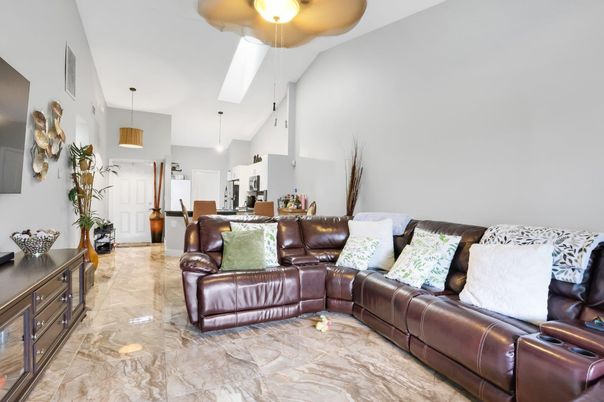 Dining room, Interior, Kitchen, Living room, Pendant Lights