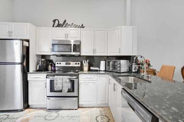 Interior, Kitchen, Stainless Steel Appliances