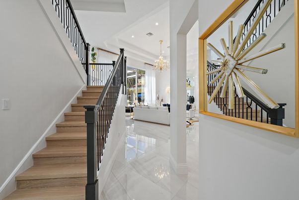 Chandelier, Interior, Recessed Lighting