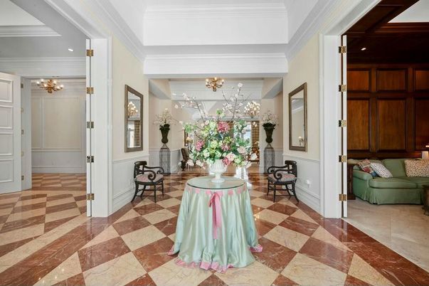 Chandelier, Interior, Recessed Lighting