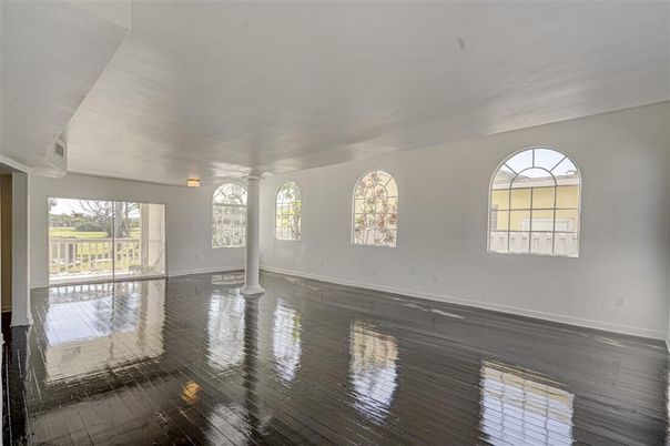 Empty room, Interior, Wood Texture Flooring