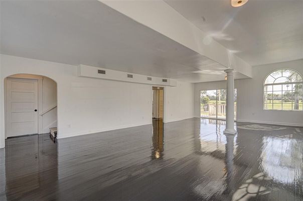 Empty room, Interior, Wood Texture Flooring
