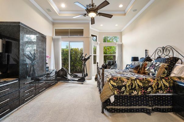 Bedroom, Fitness Equipment, Interior, Recessed Lighting