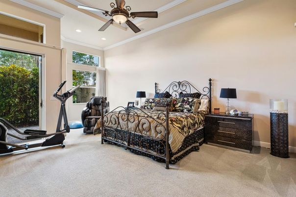 Bedroom, Fitness Equipment, Interior, Recessed Lighting