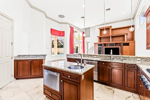 Interior, Kitchen, Pendant Lights, Recessed Lighting