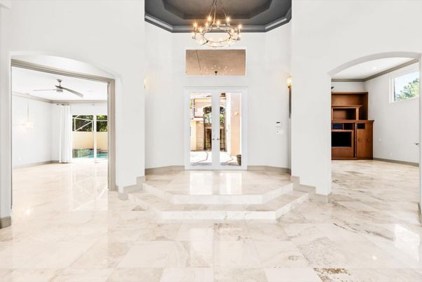Chandelier, Interior, Marble, Pendant Lights, Recessed Lighting