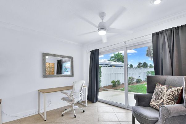 Home Office, Interior, Recessed Lighting
