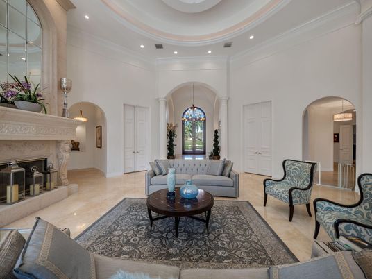 Fireplace, Interior, Living room, Pendant Lights, Recessed Lighting