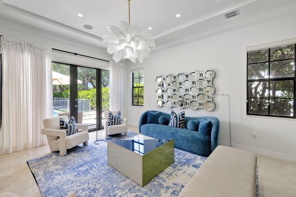 Chandelier, Interior, Living room, Recessed Lighting