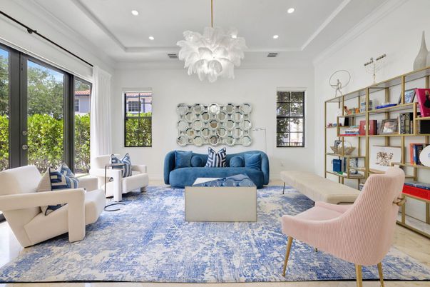 Interior, Living room, Pendant Lights, Recessed Lighting