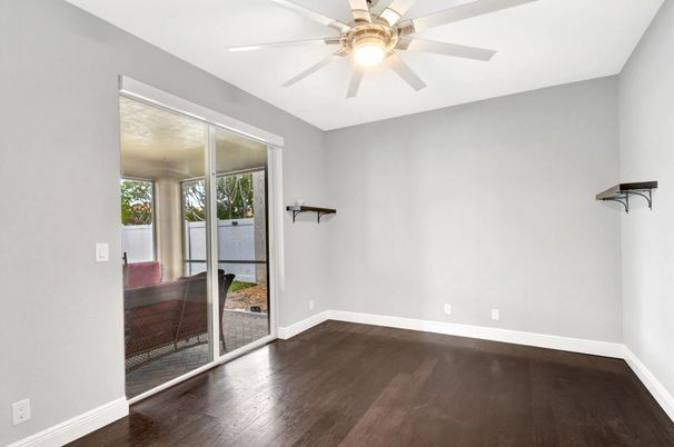 Empty room, Interior, Wood Texture Flooring