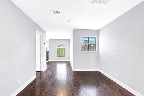Empty room, Interior, Wood Texture Flooring