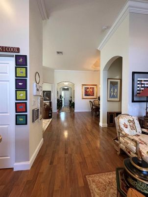 Dining room, Fireplace, Interior, Wood Texture Flooring