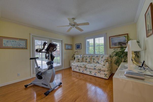 Fitness Equipment, Interior, Wood Texture Flooring