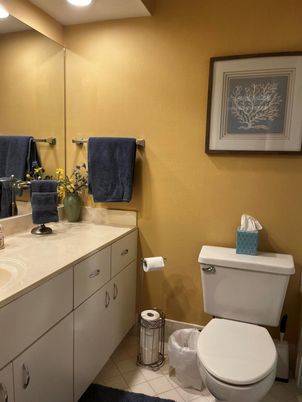 Bathroom, Interior, Recessed Lighting