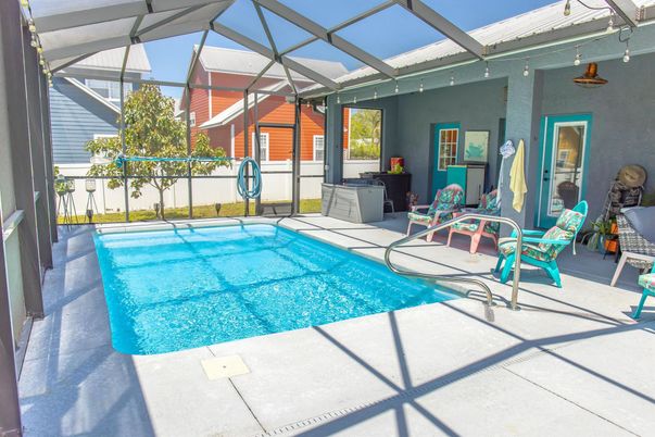 Glass Ceilings, Interior, Pool, Sun Room
