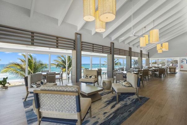 Dining room, Interior, Living room, Pendant Lights, Water, Wood Texture Flooring