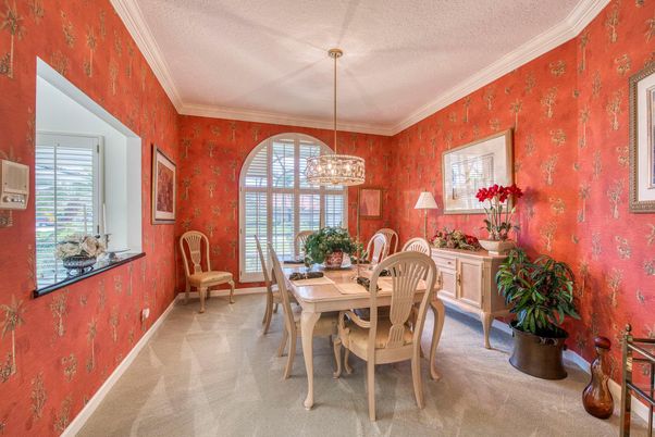 Dining room, Interior, Pendant Lights
