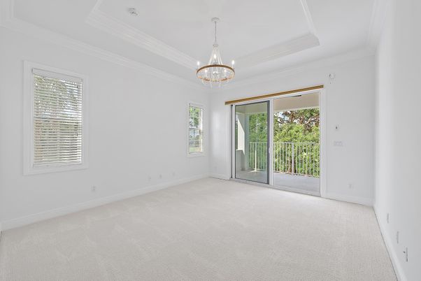 Chandelier, Empty room, Interior