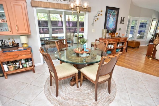 Dining room, Interior, Wood Texture Flooring