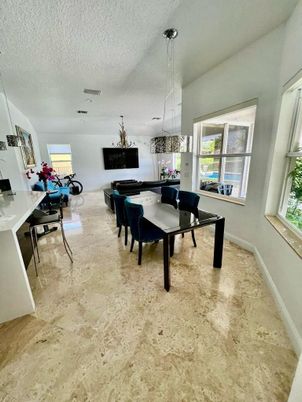 Dining room, Interior, Pendant Lights