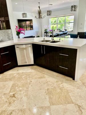 Interior, Kitchen, Pendant Lights, Stainless Steel Appliances