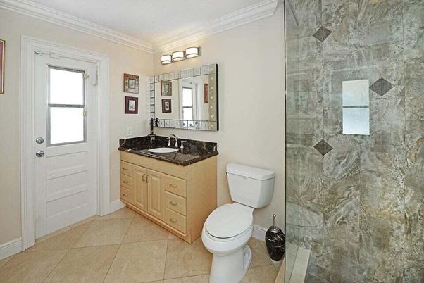 Bathroom, Glass Shower, Interior