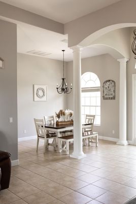 Chandelier, Dining room, Interior