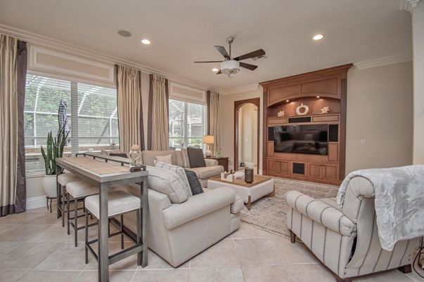 Dining room, Interior, Living room, Recessed Lighting