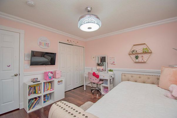 Bedroom, Home Office, Interior, Wood Texture Flooring