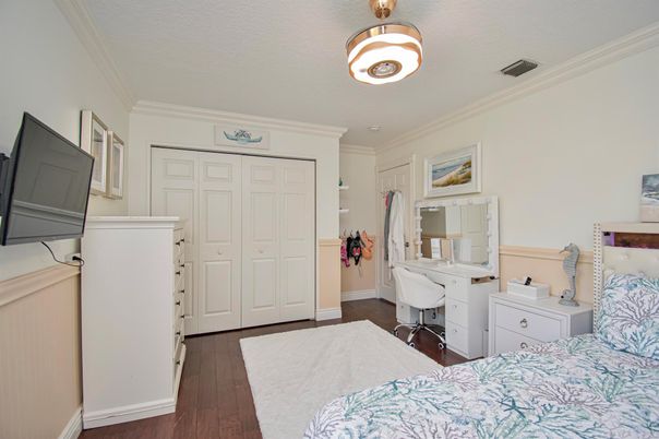 Bedroom, Home Office, Interior, Wood Texture Flooring