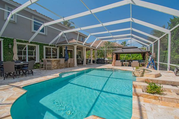 Glass Ceilings, Interior, Pool, Sun Room