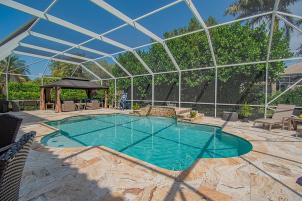 Glass Ceilings, Interior, Pool, Sun Room