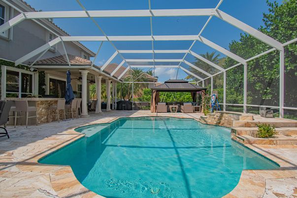 Glass Ceilings, Interior, Pool, Sun Room