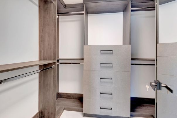 Interior, Walk-in Closets, Wood Texture Flooring