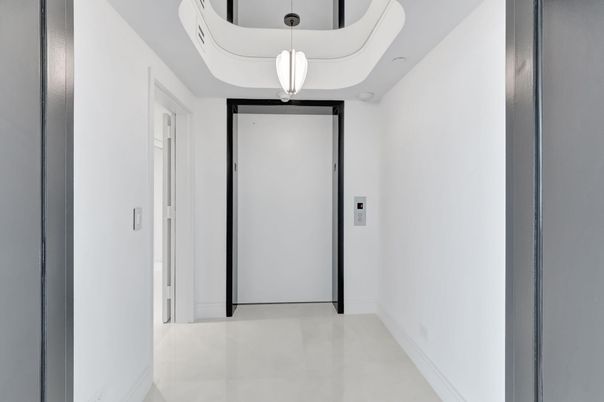Elevator, Interior, Pendant Lights