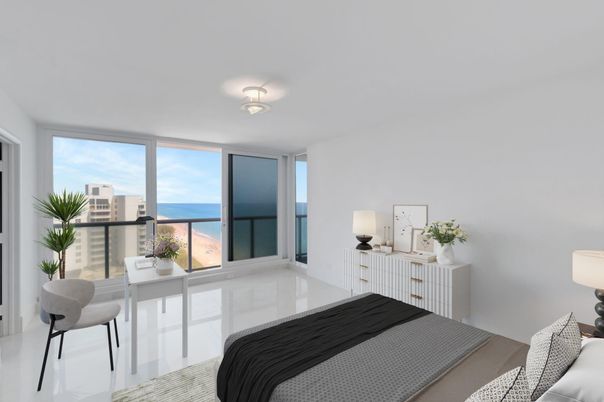 Bedroom, Interior, Water