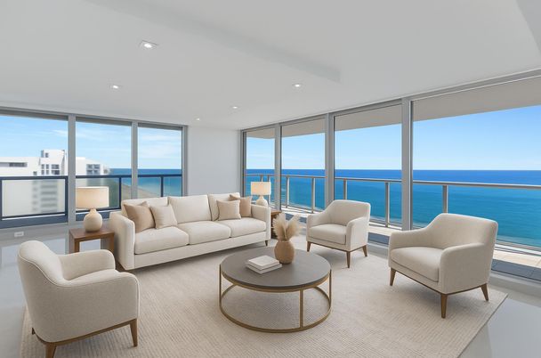 Interior, Living room, Recessed Lighting, Water