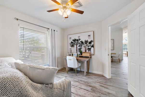 Home Office, Interior, Wood Texture Flooring