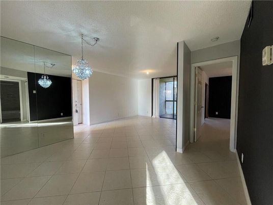 Chandelier, Empty room, Interior