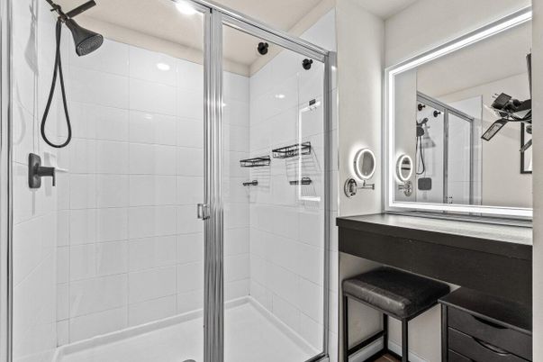 Bathroom, Glass Shower, Interior