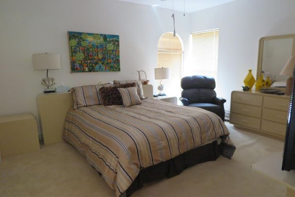 Bedroom, Interior, Pendant Lights