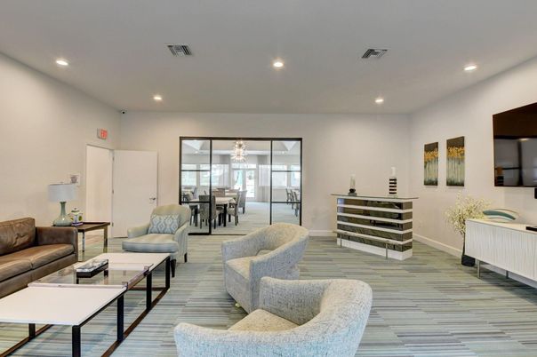 Dining room, Interior, Living room, Recessed Lighting, Wood Texture Flooring
