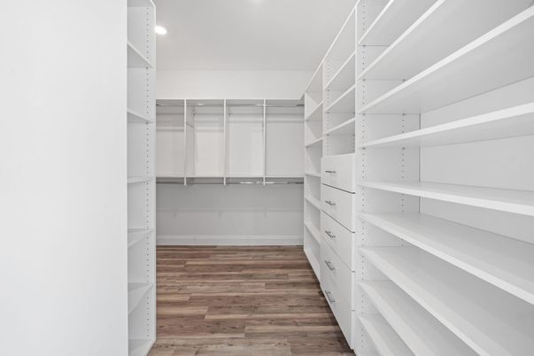 Interior, Recessed Lighting, Walk-in Closets, Wood Texture Flooring