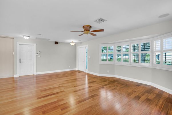 Empty room, Interior, Wood Texture Flooring