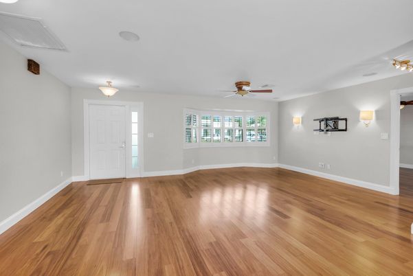 Empty room, Interior, Wood Texture Flooring