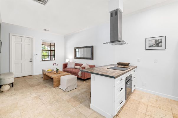 Interior, Kitchen, Living room