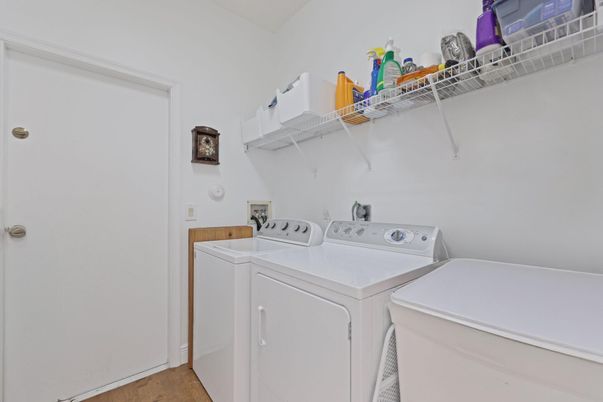Interior, Washer